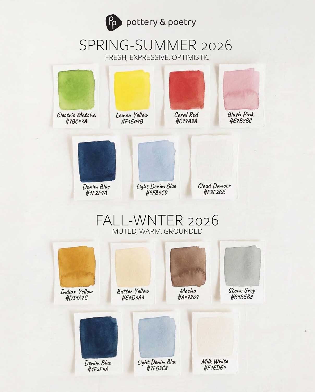 color palettes for 2026